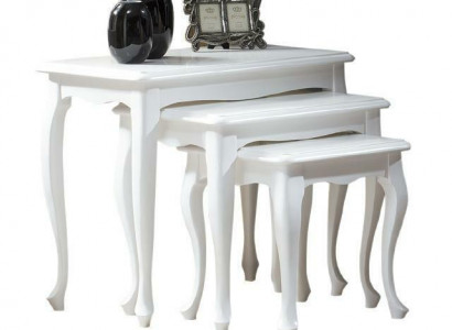 Tisch Esstisch 3er Set Design Tisch Tische Klassische Holz Esstisch Neuware